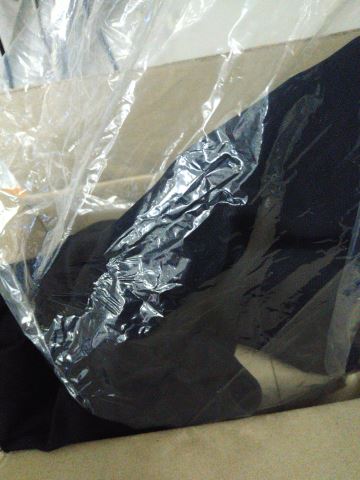 20　礼服の糸引き直し　ウールの糸引きを直す