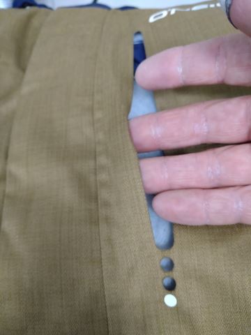 6 剥がれたファスナーを直す
