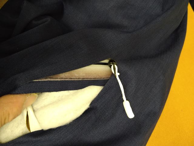 7 剥がれたファスナーを直す