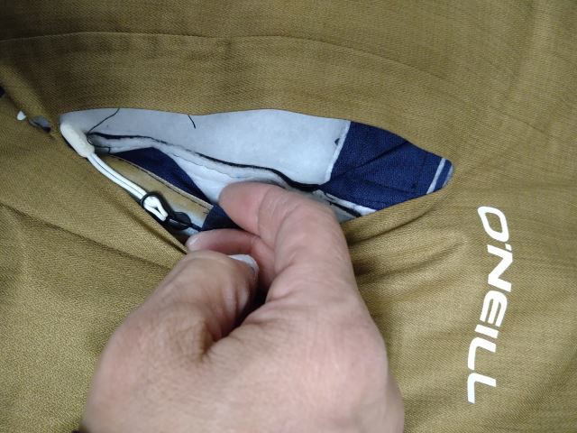 5 剥がれたファスナーを直す