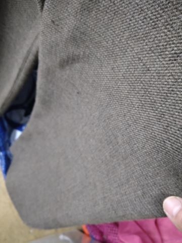 3 ニットコートの糸引き直し