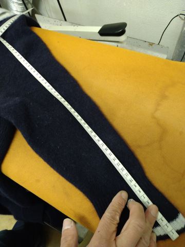 4 縮んだワンピースをアイロンで伸ばす