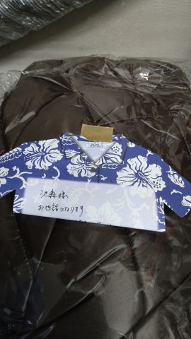 客人手工摺紙明信片與委託留言